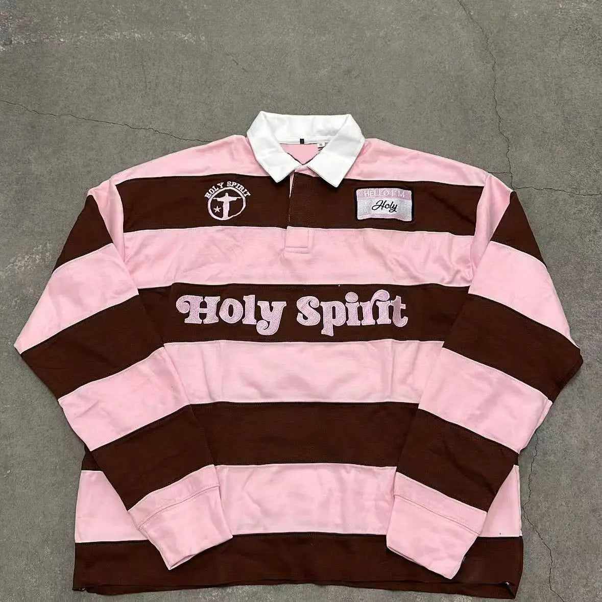 STRIPED RETRO POLO SHIRT