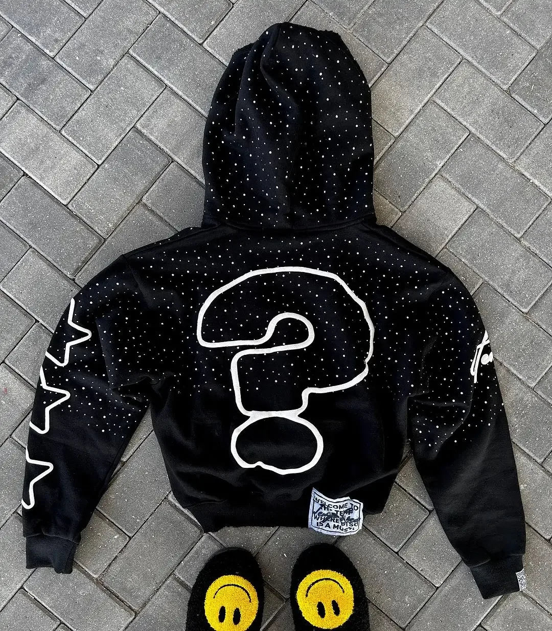 HARAJUKU Y2K ZIP HOODIE - SPARKLE EDITION