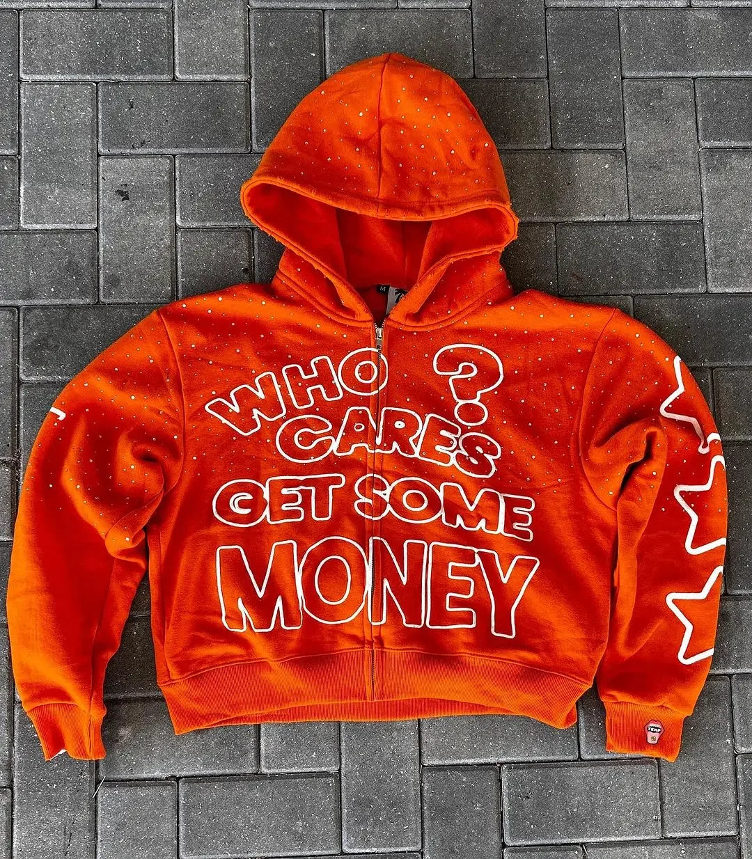 HARAJUKU Y2K ZIP HOODIE - SPARKLE EDITION