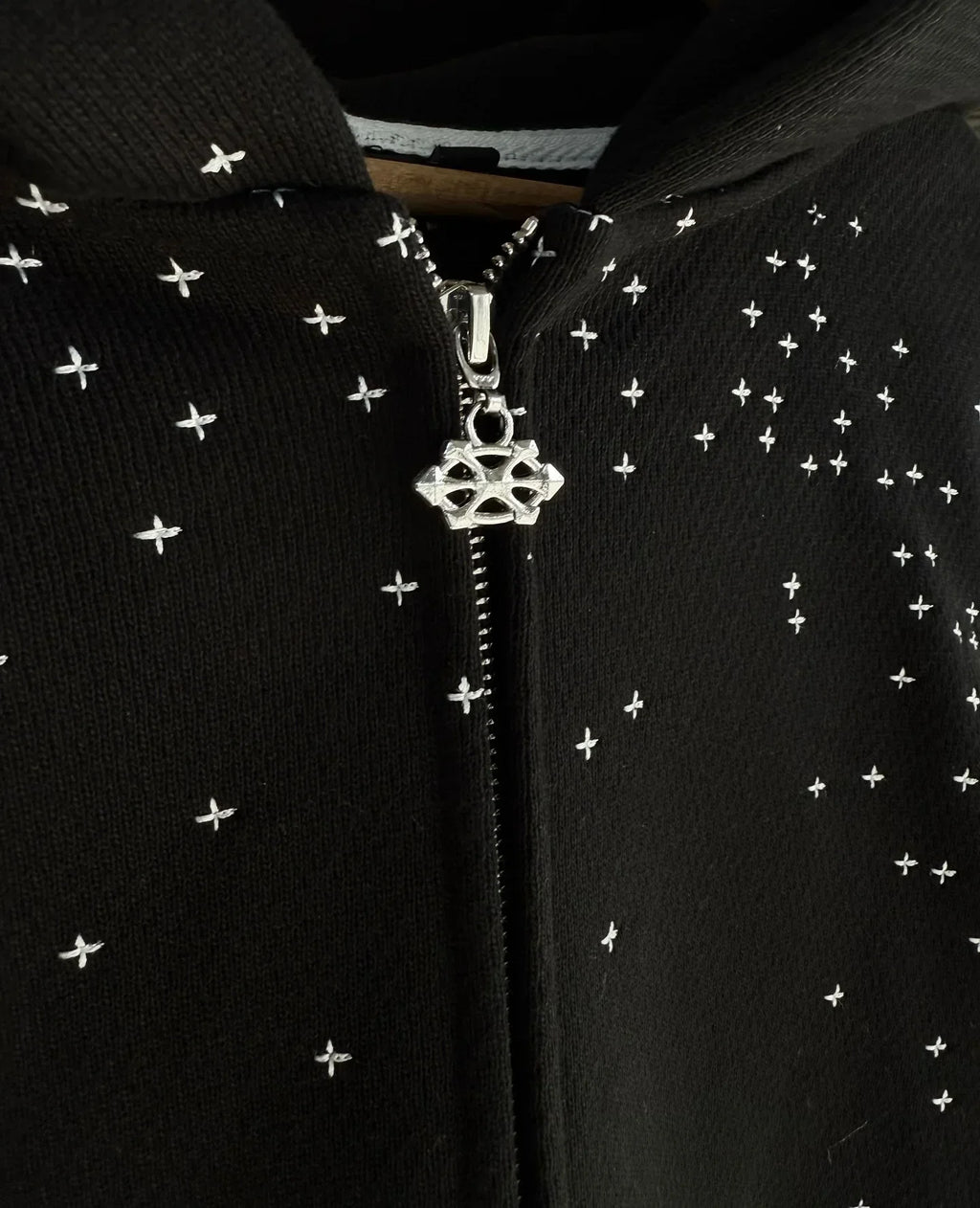 Y2K RHINESTONE HOODIE - GOTHIC STREETWEAR