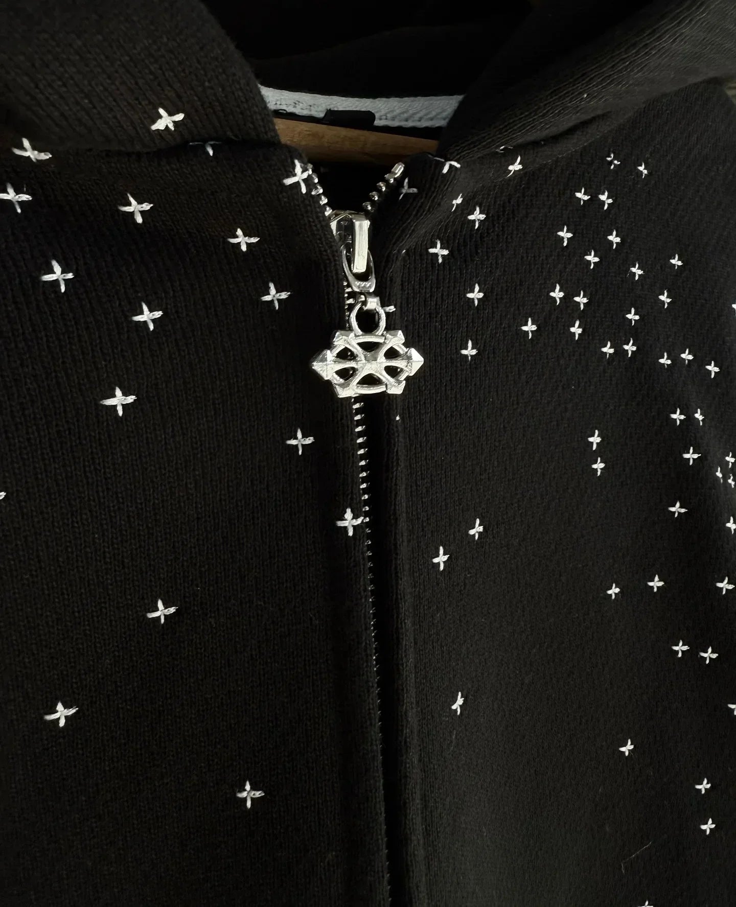 Y2K RHINESTONE HOODIE - GOTHIC STREETWEAR
